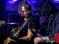 Barry Pointer and Gilby Clarke at Bowling with Bunnies at Lucky Strike in Hollywood, CA | Photo by Kathy Flynn