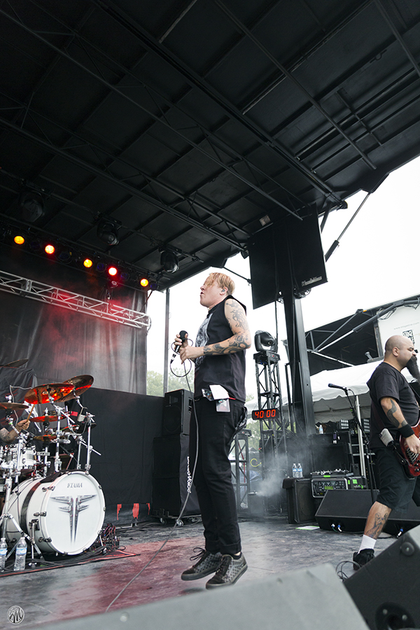 Fear Factory at Dirt Fest 2015 in Birch Run, MI | Photo By Erich Morse