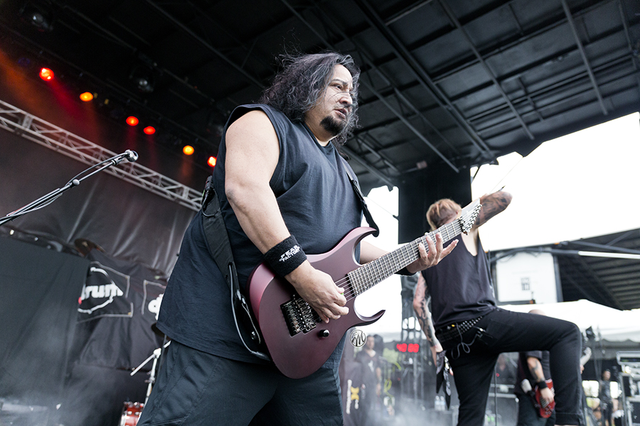 Fear Factory at Dirt Fest 2015 in Birch Run, MI | Photo By Erich Morse