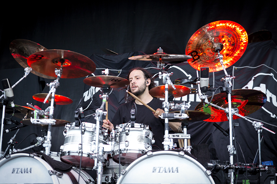 Fear Factory at Dirt Fest 2015 in Birch Run, MI | Photo By Erich Morse