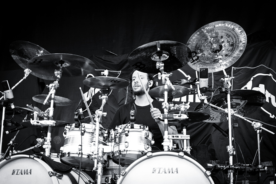 Fear Factory at Dirt Fest 2015 in Birch Run, MI | Photo By Erich Morse