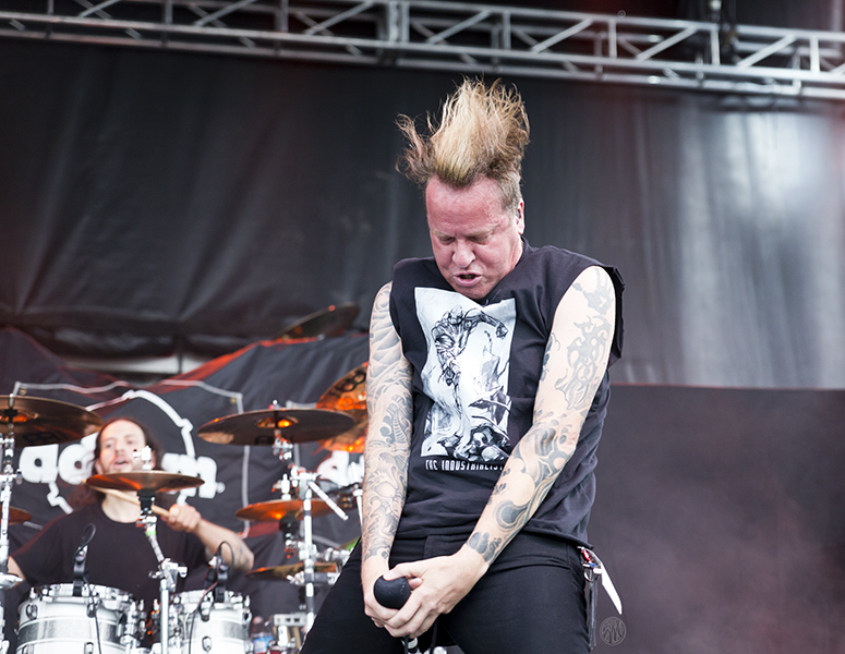 Fear Factory at Dirt Fest 2015 in Birch Run, MI | Photo By Erich Morse