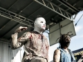 Kissing Candice at Klipsch Music Center in Noblesville, IN | Photo By Erich Morse