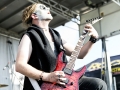 Kissing Candice at Klipsch Music Center in Noblesville, IN | Photo By Erich Morse