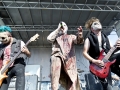 Kissing Candice at Klipsch Music Center in Noblesville, IN | Photo By Erich Morse