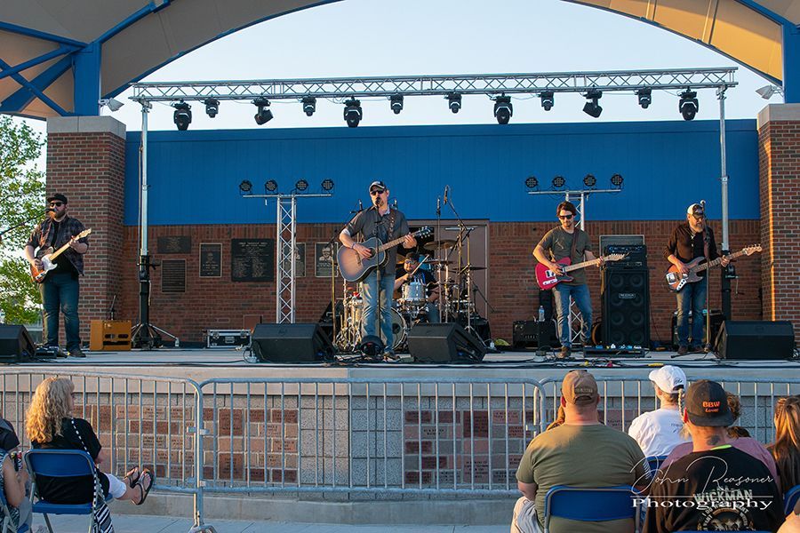 Matt Ferranti at Summer Kickoff Concert at Wenonah Park in Bay City, MI