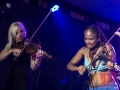 Eliza James and Karen Elaine at Ultimate Jam Night at Lucky Strike Live | Photo by Kathy Flynn