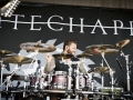 Whitechapel at Klipsch Music Center in Noblesville, IN | Photo by Erich Morse