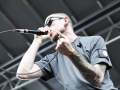 Whitechapel at Klipsch Music Center in Noblesville, IN | Photo by Erich Morse