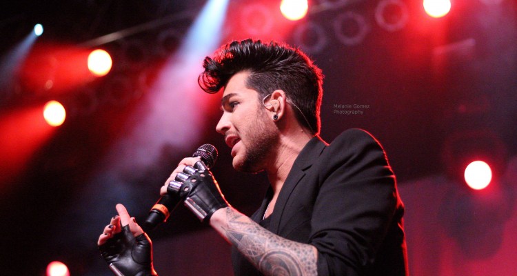 Adam Lambert @ The Theater at MSG NY - Header Photo by Melanie Gomez